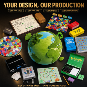 <span class=keywords><strong>Gioco</strong></span> da Tavolo Educativo Divertente Personalizzato OEM con Accessori in Cartone, Confezione Colorata, Opzione Logo Personalizzato, Dimensioni Personalizzabili - Product Image 5