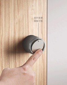 มือจับประตูโลหะผสมสังกะสีแบบทันสมัยพร้อมฟังก์ชันเงียบด้วยแม่เหล็กสำหรับอพาร์ทเมนต์และห้องนอนดีไซน์ทรงกลมแบบสากล - Product Image 1