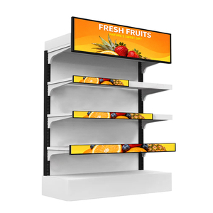 19 24 28 36 37 43 48 인치 울트라 실내 와이드 스트레치드 바 LCD 스크린 실외 소매 선반 상업 광고 디스플레이 - Product Image 1