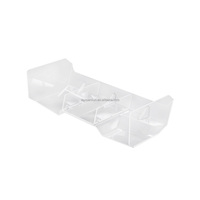 Aile transparente universelle en plastique pour buggy 1/8, multicolore, personnalisable, vente en gros, pièces et accessoires pour voitures télécommandées, support gratuit