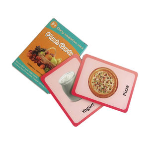 Tarjetas de Aprendizaje para Niños con Diseño Personalizado, Tarjetas Educativas de Papel con Diseño de Vegetales - Product Image 4