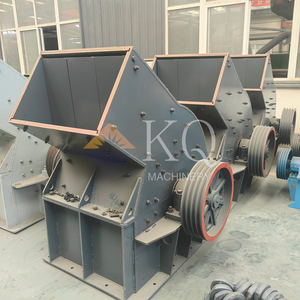 Diesel Di Động Mini Nhỏ Khai Thác Mỏ Đá Đất Sét Máy Nghiền Dòng Thủy Tinh Đá Cát Búa Máy Nghiền - Product Image 1