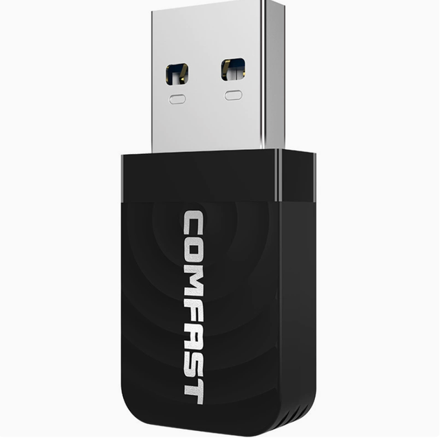 COMFAST 812AC USB WiFi Adapter 1300Mbps Dual Band Wireless Receiver for PC/Laptop Stable High Speed