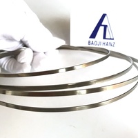 Fil plat en alliage à mémoire de forme orthodontique 2,1 mm * 0,7 mm nitinol