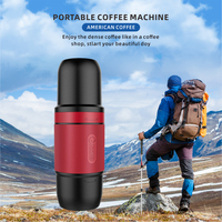 Machine à café à capsules portable tout-en-un Offre Spéciale 12v pour voyage en voiture mini cafetière expresso intérieure extérieure
