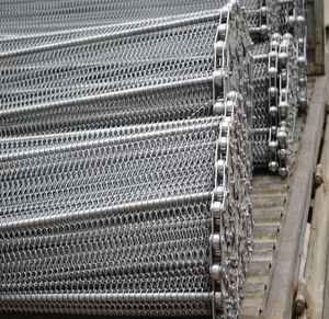 สายพานลำเลียงอาหารทอดทำจากสแตนเลสสตีลสำหรับลำเลียงผักหอทำความเย็นแบบเกลียว - Product Image 3