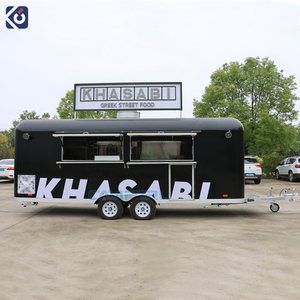 Camion de restauration multifonctionnel personnalisable, café, barbecue extérieur, remorque alimentaire, chariot de vente de bière et de snacks, camion de restauration mobile - Product Image 3