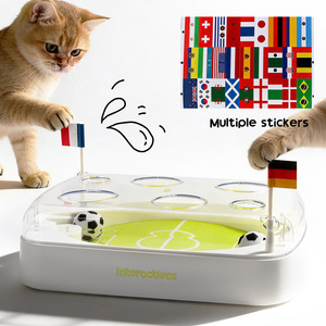 Jouet de football intelligent pour chat, balle interactive activée par le mouvement pour jouer en intérieur et stimuler la mentalité - Product Image 4