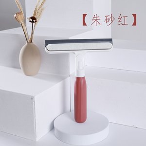 Limpiacristales multifuncional Taowo de doble cara con botella pulverizadora para limpieza de ventanas y espejos, mango de plástico - Product Image 4