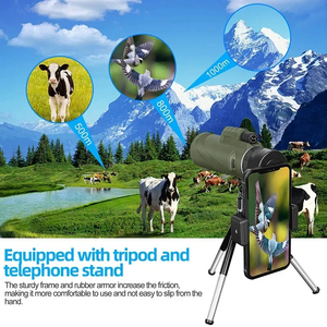 Télescope monoculaire portable haute définition 80X100 Zoom ultra-petit pour la chasse Camping Smartphones - Product Image 6