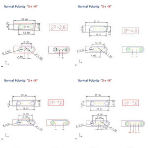 Reloj inteligente <span class=keywords><strong>universal</strong></span> Cable de carga 1A/2A Funda de PVC de <span class=keywords><strong>2</strong></span> <span class=keywords><strong>pines</strong></span> Reloj de pulsera magnética Cable de carga de <span class=keywords><strong>2</strong></span> <span class=keywords><strong>pines</strong></span> Cables DE DATOS USB - Product Image 6