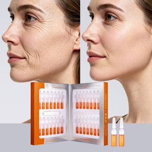 Suero Facial Vegano Orgánico MERCILEN con Hierbas Antienvejecimiento, Esencia de Astaxantina, Niacinamida, Ácido Hialurónico y Aceite de Coco <span class=keywords><strong>Antiarrugas</strong></span> - Product Image 3