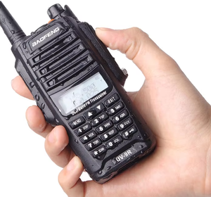 <span class=keywords><strong>BF</strong></span>-Walkie Talkie de doble banda GMRS y DMR, radio de mano con 8W de potencia de salida, teclado a prueba de agua IP67 - Product Image 2