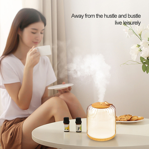 230ml thủy tinh gỗ rắn khuếch tán hương thơm trang trí nhà Loa Trắng tiếng ồn tinh dầu máy hương liệu - Product Image 5