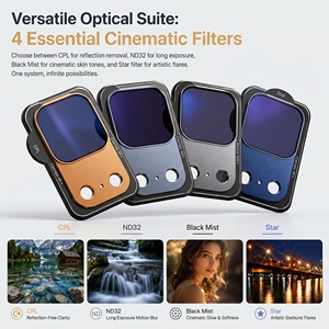Protection d'objectif d'appareil photo en verre trempé AR AF à couverture complète avec filtre magnétique professionnel, dureté 9H, sans vignettage, <span class=keywords><strong>prix</strong></span> usine - Product Image 2