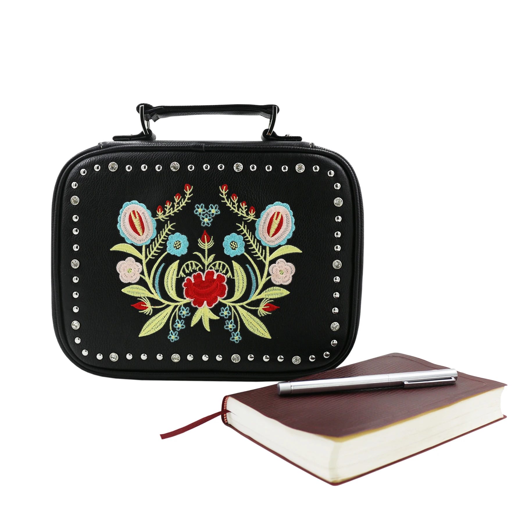 Многофункциональный органайзер, кожаная сумка-тоут с надписью Bible, легкий и прочный Чехол-книжка с надписью Bible, водостойкий Чехол с молнией для переноски