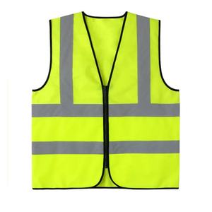 Chaleco de Seguridad Reflectante de Alta Visibilidad Personalizado para Construcción, EMS, Médico, Topógrafo, Ingeniero, con Bolsillo, Amarillo Clase 2, Logotipo Personalizado - Product Image 2