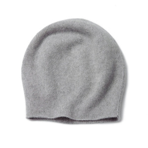 2024 Merino fino seleccionado <span class=keywords><strong>100</strong></span> tejido de <span class=keywords><strong>lana</strong></span> pura Casual versátil algodón Cachemira calidez Simple suave mujer Ins moda gorros sombreros - Product Image 2