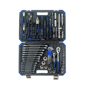 Juego <span class=keywords><strong>de</strong></span> Herramientas <span class=keywords><strong>de</strong></span> Mano <span class=keywords><strong>de</strong></span> 88 Piezas para Reparación <span class=keywords><strong>de</strong></span> Automóviles con Llaves <span class=keywords><strong>de</strong></span> Vaso en Maletín para Reparar Bicicletas y Coches - Product Image 2
