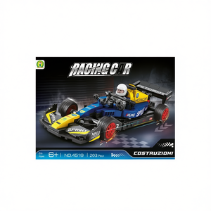 Ensemble de construction de voitures de course, 203 pièces, blocs de construction pour enfants de 6 ans et plus - Product Image 3