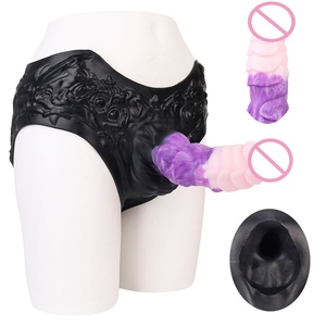Funda de silicona realista para pene, funda para dildo con correa, condones de dragón, extensor de pene, juguetes sexuales para mujeres - Product Image 1