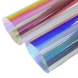 Hot Sell Modern Self-adhesive Dichroic Architectural <b>Film</b> Rainbow Colorful Solar Tint Building <b>Window</b> <b>Film</b> - Product Image 1