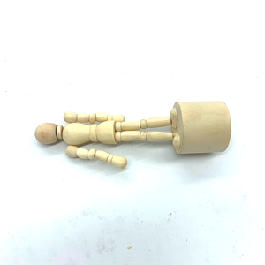 Disegno Mannequin di Legno Modello Di Legno Blockhead Artigianato Bambola Dei Bambini Regalo Di Compleanno - Product Image 6