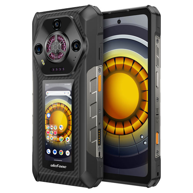 Ulefone Armor 30 Pro 5G Dual Screen 6.9" Android 14 Smartphone 16GB+512GB Waterproof Rugged Phone