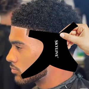 Carte de mise en forme des cheveux imperméable à l'eau très vendue pour les accessoires de <span class=keywords><strong>barbier</strong></span>, spray colorant, gabarit pour la mise en forme des contours de la barbe - Product Image 6