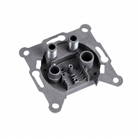 Pièces moulées sous pression en aluminium OEM personnalisées / Composants de boîtier électronique usinés CNC de précision pour équipements industriels