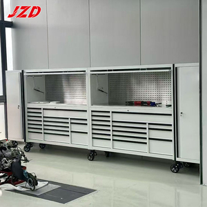 <span class=keywords><strong>Chariot</strong></span> à outils métallique robuste JZD avec <span class=keywords><strong>porte</strong></span> <span class=keywords><strong>coulissante</strong></span>, optimisé <span class=keywords><strong>pour</strong></span> <span class=keywords><strong>garage</strong></span> et atelier, assurant un espace <span class=keywords><strong>de</strong></span> rangement. - Product Image 4