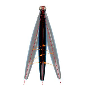 Cebos <span class=keywords><strong>de</strong></span> Pesca <span class=keywords><strong>de</strong></span> lubina y Lago VM07, anzuelos flotantes <span class=keywords><strong>de</strong></span> pececillos grandes VM07, ojos 3D, Vibra, suspensión, Jerkbait, venta al por mayor - Product Image 4