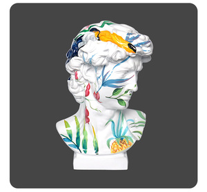 Vendita calda pop art Gallery Home Sculpture Art Femme busto Statue <span class=keywords><strong>david</strong></span> Head <span class=keywords><strong>David</strong></span> Figure Statue gallery Creative Resin <span class=keywords><strong>David</strong></span> - Product Image 5