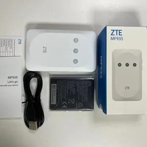 Vente en gros débloqué ZTE MF935 mobile 4g lte routeur hotspot avec batterie 2100mah sans fil 4g routeur wifi avec emplacement pour carte sim