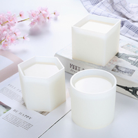 Khuôn Chậu Hoa Xi Măng Trong Chậu Y467 Với Cây Mọng Nước, Khuôn Silicon Bê Tông Thạch Cao, Khuôn Silicon Hình Trụ Lớn Bằng Nhựa DIY