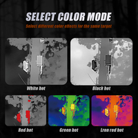 KA15 KeepGuard AI Monoculaire à imagerie thermique Résolution 384x288 Zoom numérique 8x Écran AMOLED 1.43 pouces pour la chasse