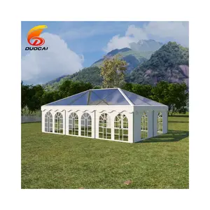 Tenda per eventi all'aperto 3x6 4x8 5x10 6x12m tenda trasparente per matrimonio tenda da festa in pvc in vendita