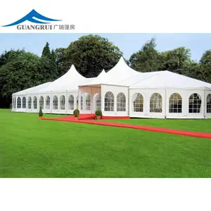 Lều đám cưới Trong Suốt 20m x 40m cho các bữa tiệc hôn nhân ngoài trời Lều triển lãm thương mại