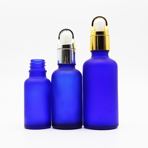 Bán buôn bơm lại bổ sung màu xanh Frosted Glass <span class=keywords><strong>dropper</strong></span> chai cho tinh dầu lỏng <span class=keywords><strong>5ml</strong></span> 10ml 15ml 20ml 30 ml 50ml 100ml - Product Image 5