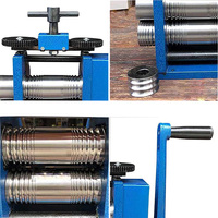 Fraiseuses à combinaison manuelle de 110mm, rouleau à bijoux, presse à comprimés, outil pour carré | Circulaire | Fil demi-cercle