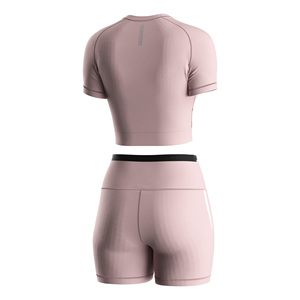 Conjunto Deportivo de 2 Piezas para Mujer, Secado Rápido, Corte Láser Ventilado, Ideal para HIIT y Running - Product Image 2