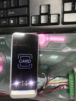 Lector de Códigos QR ZK QR600V, Lector de Tarjetas NFC IC MF, Control de Acceso a Puertas, USB RS485 Wiegand, Escáner QR 1D 2D, Plástico
