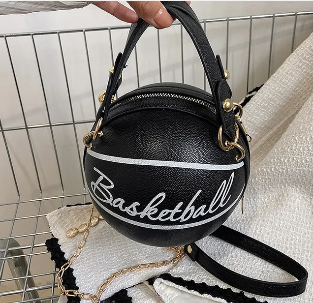 Großhandel Mini Fußball Basketball Geldbörse Handtaschen für Frauen Bunte Tragetaschen Mode Kostenloser Versand