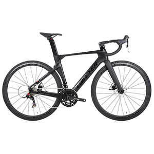 Vélo de haute qualité à 24 vitesses, frein à disque hydraulique complet, avec roues de 50 mm pour hommes et femmes, R10-Disc. Jante en carbone hydraulique complète 24s - Product Image 2