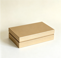 Boîte cadeau rigide vert foncé avec insert en mousse personnalisé, boîte d'emballage cadeau pour cravate et pochette de costume pour homme, mariage, cadeau d'affaires