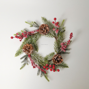 Guirlande <span class=keywords><strong>de</strong></span> Noël <span class=keywords><strong>de</strong></span> belles baies décoratives <span class=keywords><strong>de</strong></span> qualité supérieure guirlande <span class=keywords><strong>de</strong></span> Noël guirlande <span class=keywords><strong>de</strong></span> <span class=keywords><strong>porte</strong></span> d'entrée guirlande <span class=keywords><strong>de</strong></span> chandelier - Product Image 2