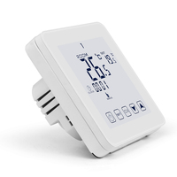 Termostato Inteligente WIFI HY08-4 Tuya con Pantalla Táctil, Programable Semanalmente, Personalización de Impresión de Logotipo en Diferentes Colores