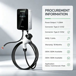 Chargeur <span class=keywords><strong>de</strong></span> Véhicule Électrique AC 7-22kW Vertical Type 1 Type 2 GB/T CCS1 CCS2 Domestique Commercial BYD <span class=keywords><strong>Tesla</strong></span> Garantie 18 Mois Direct Usine - Product Image 3