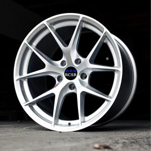 RCSR Nuevas Llantas Grises Pulimentadas de 24 Pulgadas 5x114.3, 5x112, 5x115, 5x127, Llantas Forjadas de 1 Pieza para Mercedes GLE GLS <span class=keywords><strong>Audi</strong></span> Q8 A4 Vskf - Product Image 2