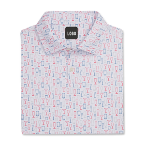 Polo de Golf à manches courtes respirant avec Logo personnalisé - Product Image 2